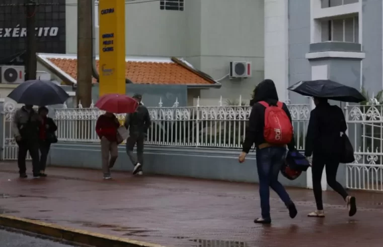 Fim do tempo seco? Meteorologia prevê chegada de nova frente fria e chuvas em MS