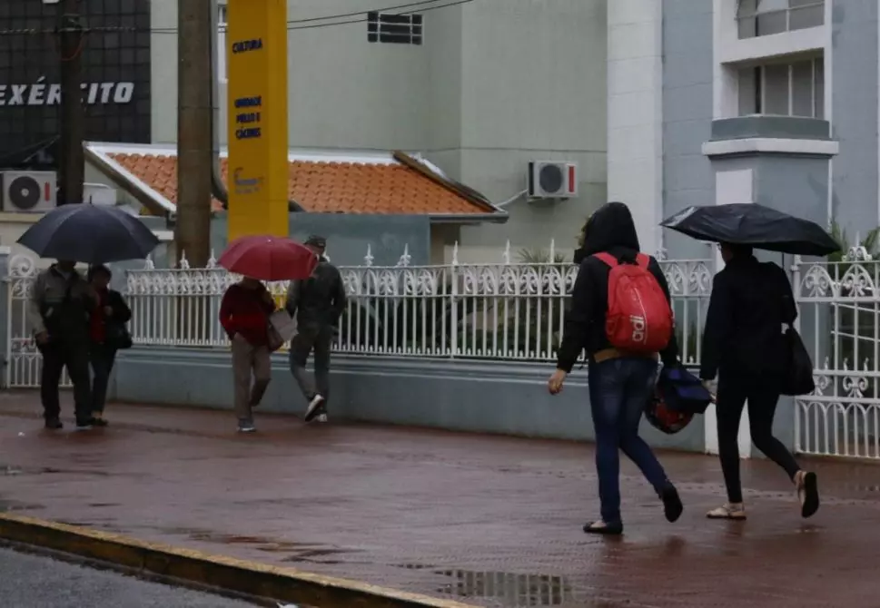 Fim do tempo seco? Meteorologia prevê chegada de nova frente fria e chuvas em MS