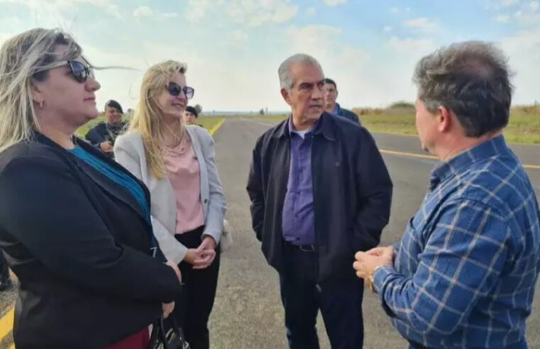 Governador Reinaldo Azambuja entrega R$ 90 milhões em lançamentos de obras em Coxim