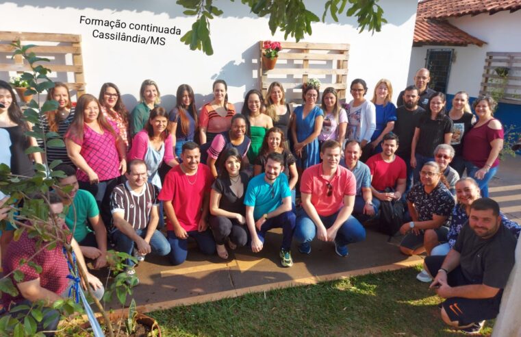 Professores da UEMS de Cassilândia ministram oficina de atualização para Rede Municipal