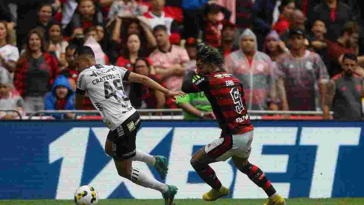 Flamengo empata com Ceará e perde oportunidade de se aproximar do Palmeiras