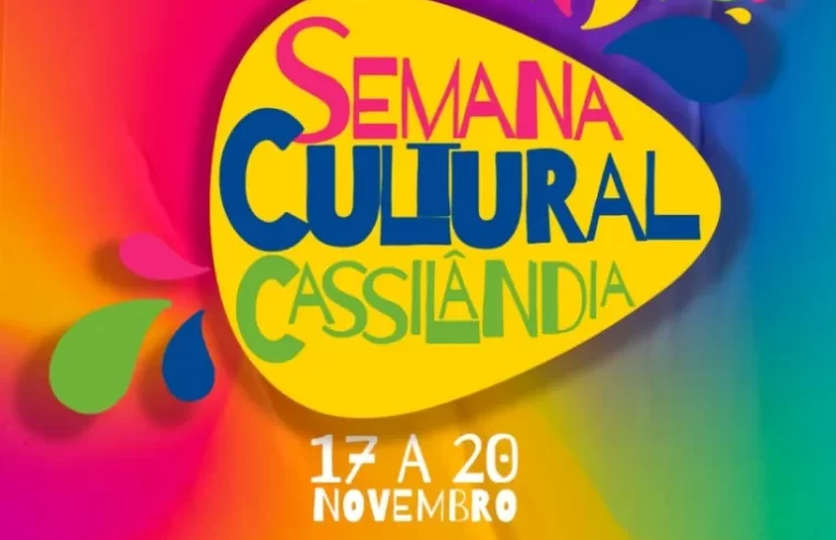 Vem aí a Semana Cultural