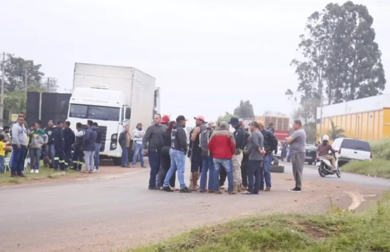 Sobe para 33 número de trechos bloqueados em rodovias de Mato Grosso do Sul; confira