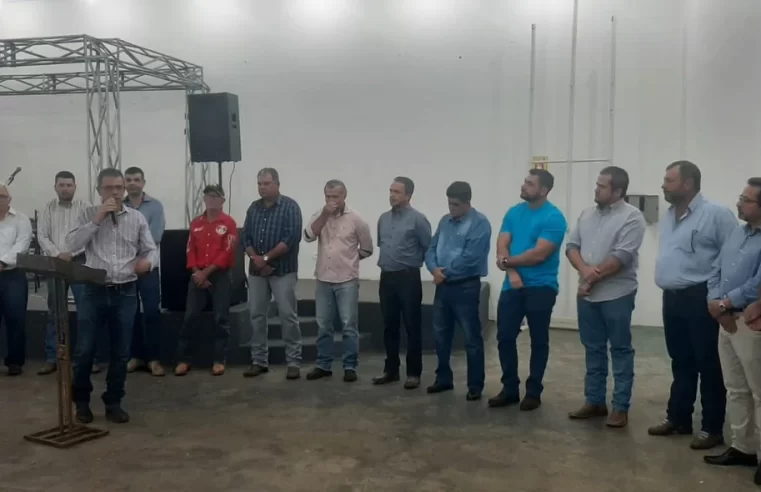 A posse da nova diretoria do Sindicato Rural de Cassilândia