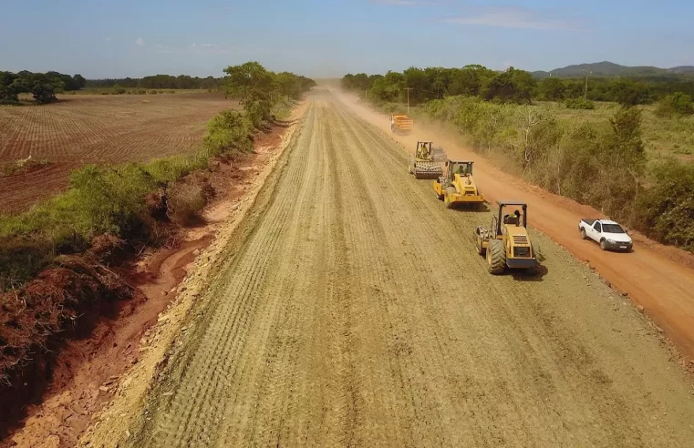 Contrato de pavimentação da MS-345 é reajustado para R$ 68,4 milhões