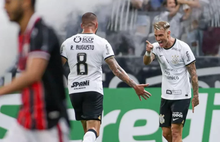 Com gols de Roger Guedes e Adson, Corinthians vence o Botafogo-SP