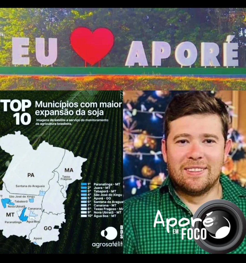 Aporé- GO: 5º Maior Munícipio com expansão de soja no Brasil