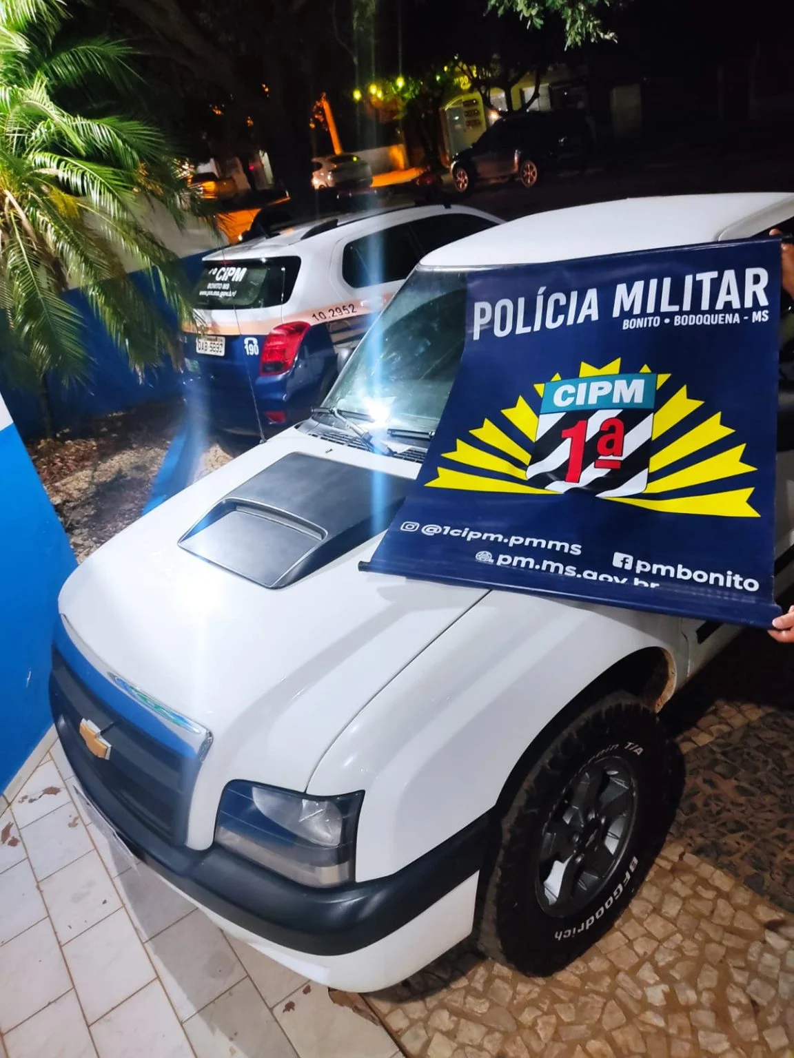 Polícia Militar recupera veículo e prende estelionatário em Bonito