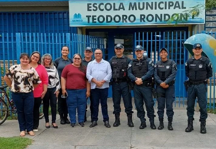 Policiais Militares de Rio Verde realizam visita técnica em Escolas Cívico Militares do Estado