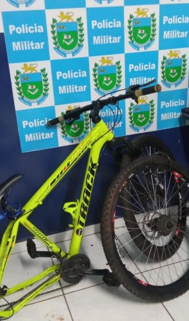 Polícia militar prende indivíduo por furto de bicicleta na região central