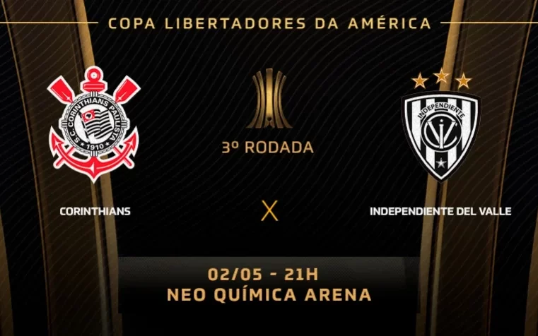 Corinthians x Independiente del Valle: onde assistir, escalações e desfalques do jogo pela Libertadores