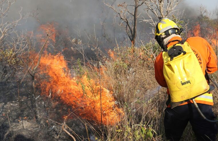 Tempo seco na região central do país favorece aumento de incêndios, alerta meteorologista do Inmet