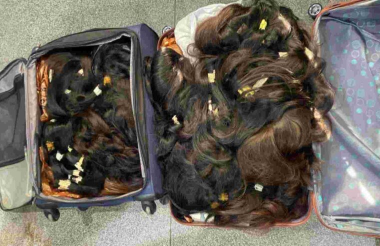 Contrabando de cabelo humano em MS: Goiânia, Sp e RJ são principais destinos