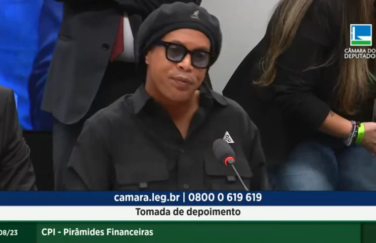 Em CPI, Ronaldinho Gaúcho nega envolvimento em esquema e aponta fraude: ‘Utilizaram indevidamente meu nome’