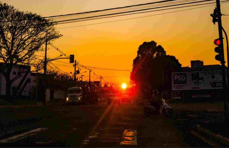 Perigo: Mato Grosso do Sul está sob alerta para calor até 5°C acima da média nos próximos dias