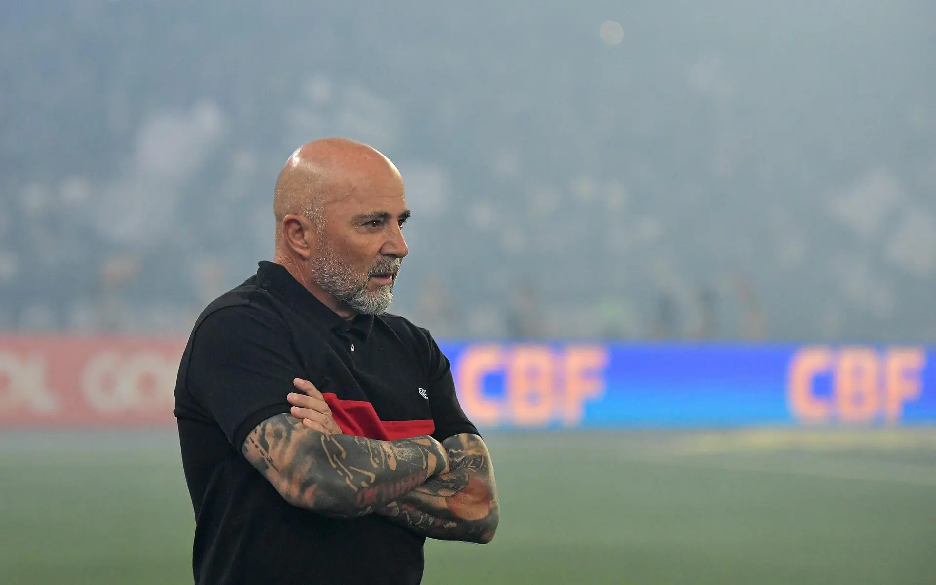 Com respaldo de Landim, Sampaoli ganha ‘fôlego’ no Flamengo