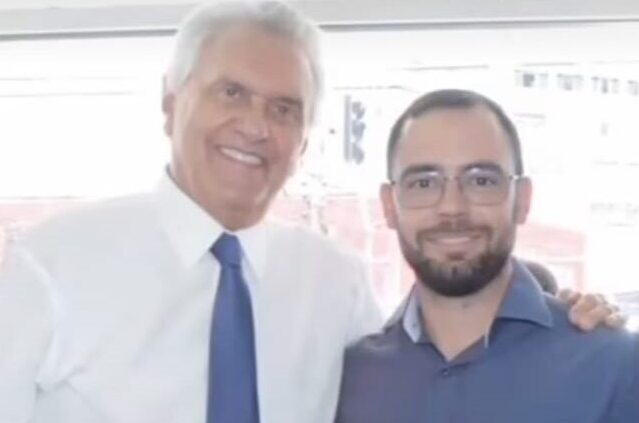 Prefeito eleito de Aporé esteve com o Governador Ronaldo Caiado