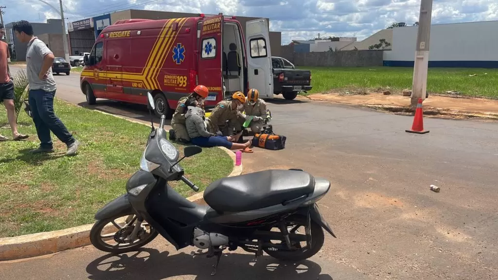 Em 24 horas foram registrados cinco acidentes envolvendo carro e moto em Chapadão do Sul